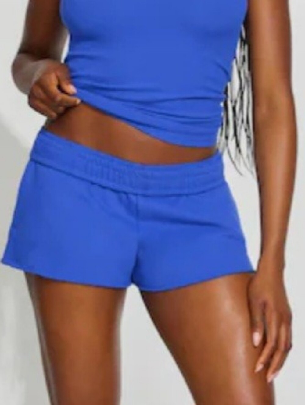 GARAGE - SOFTTERRY LOW RISE SHORTS (ELECTRIC BLUE)